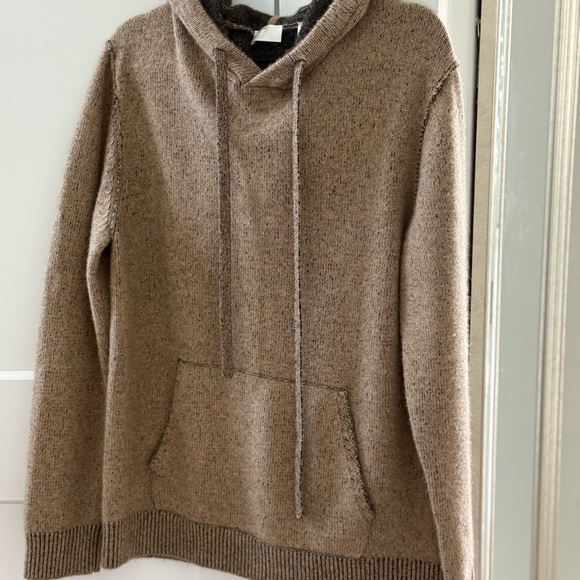 Seven 4 All Mankind Men's Brown Cashmere Hoodie